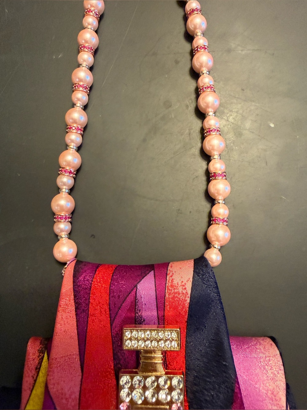 Kurt G & 5 with Freshwater Shell Pearl Necklace - Picture 4 of 5